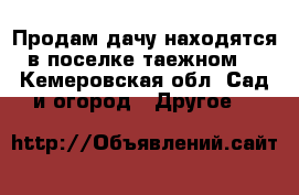 Продам дачу находятся в поселке таежном  - Кемеровская обл. Сад и огород » Другое   